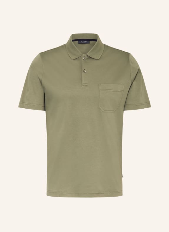 MAERZ MUENCHEN Jersey polo shirt OLIVE