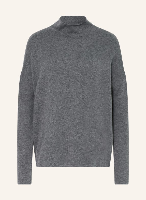 MRS & HUGS Pullover mit Cashmere  GRAU