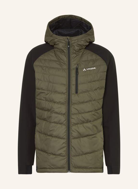 VAUDE Hybrid-Steppjacke ELOPE KHAKI/ SCHWARZ