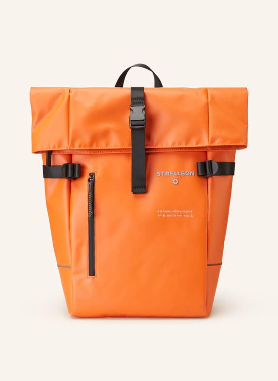 STRELLSON Backpack STOCKWELL 2.0 EDDIE with laptop compartment ORANGE