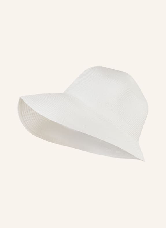 SEEBERGER Straw hat WHITE