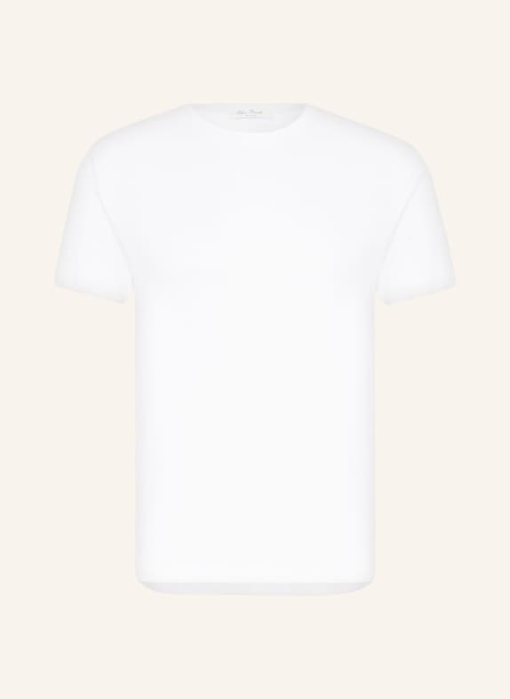 Stefan Brandt T-shirt made of linen WHITE