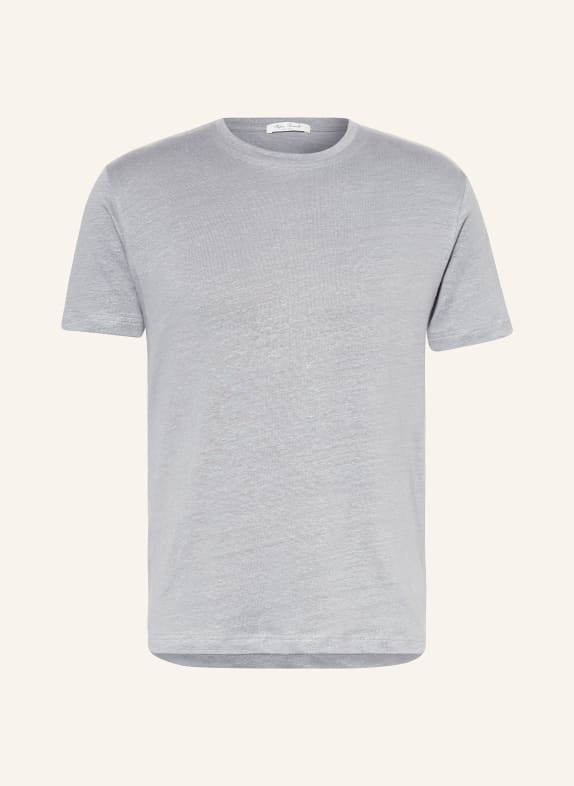 Stefan Brandt T-shirt made of linen GRAY