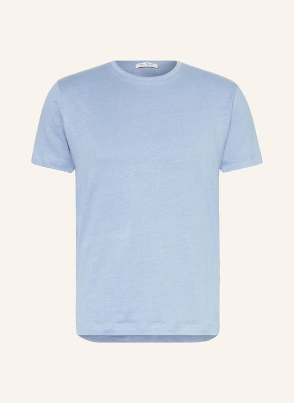 Stefan Brandt T-shirt made of linen LIGHT BLUE