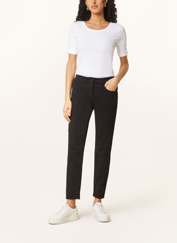 LUISA CERANO Skinny Jeans SCHWARZ