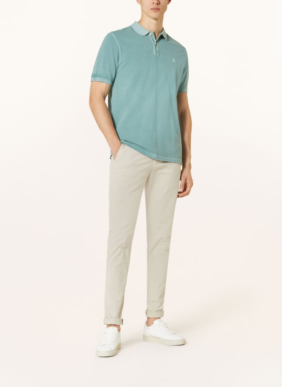 Marc O'Polo Piqué-Poloshirt HELLGRÜN
