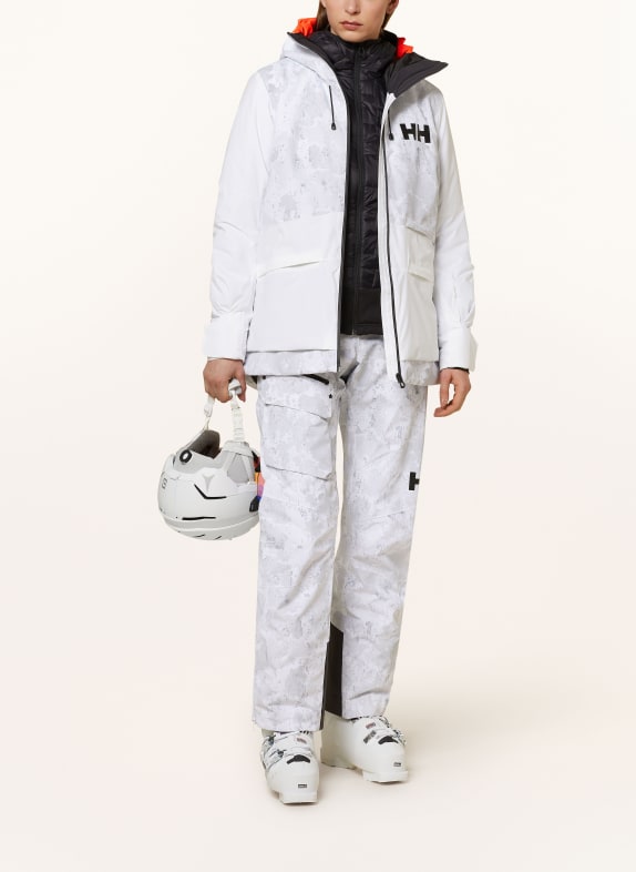 HELLY HANSEN Skijas POWCHASER 2.0 LICHTGRIJS / WIT