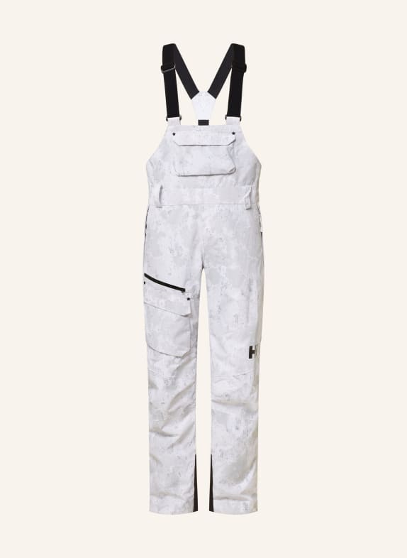 HELLY HANSEN Skihose POWDERQUEEN HELLGRAU/ WEISS