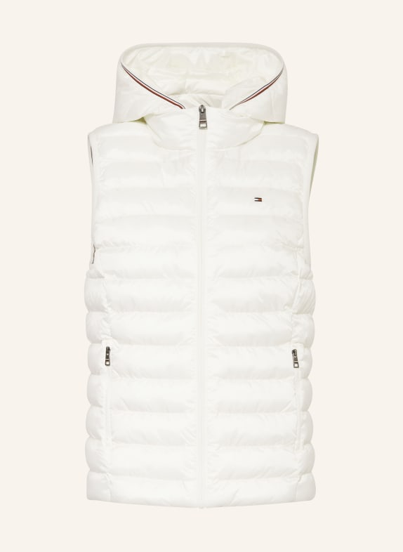 TOMMY HILFIGER Quilted vest WHITE