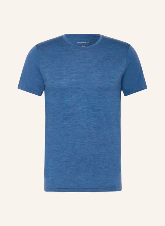 DEVOLD T-shirt EIKA MERINO 150 BLUE