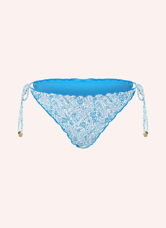 heidi klein Triangle bikini bottoms CAMPS BAY BEACH reversible WHITE/ BLUE/ TURQUOISE