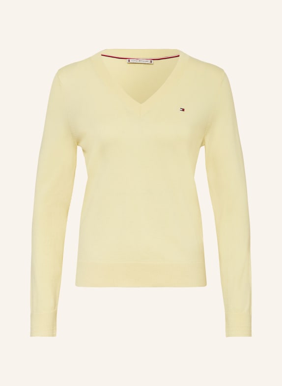 TOMMY HILFIGER Pullover GELB