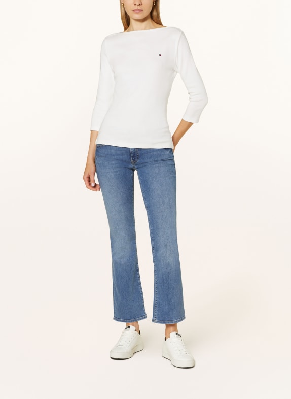 TOMMY HILFIGER Shirt met 3/4-mouwen WIT