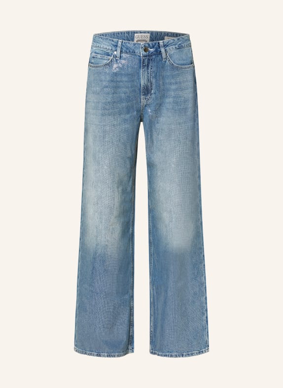 GUESS Jeans BELLFLOWER mit Schmucksteinen RIC0 COCORICO
