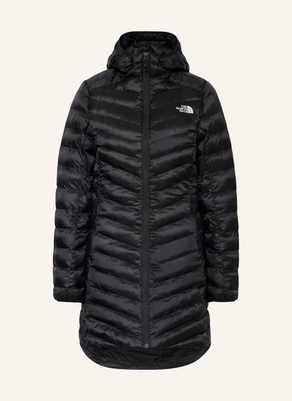 THE NORTH FACE Quilted coat HUILA BLACK