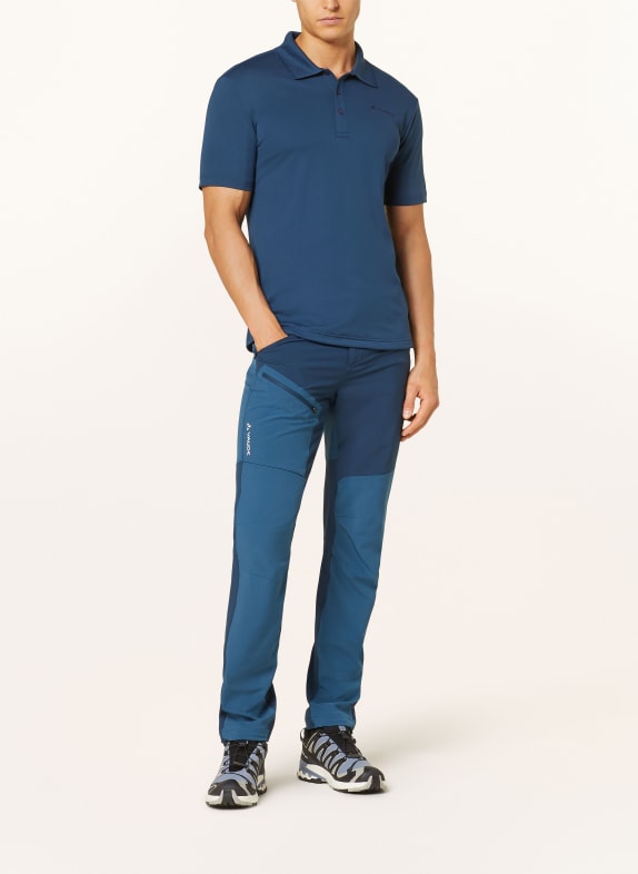 VAUDE Functioneel poloshirt ESSENTIAL DONKERBLAUW