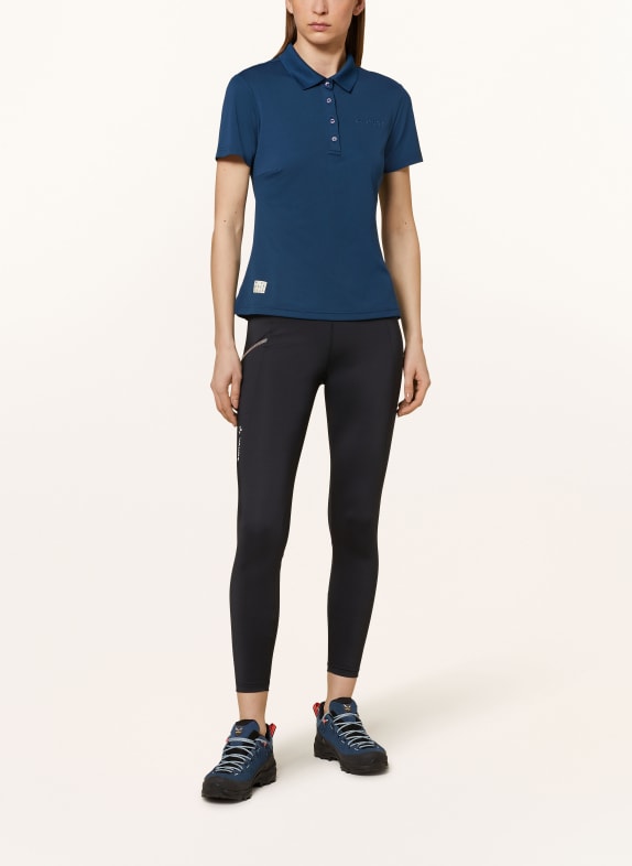 VAUDE Functioneel poloshirt ESSENTIAL DONKERBLAUW