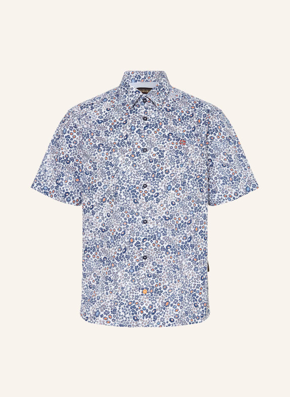 NAPAPIJRI Short sleeve shirt G-RONGE regular fit WHITE/ BLUE/ ORANGE