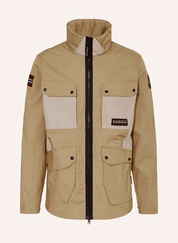 NAPAPIJRI Field jacket A-TEPEES BEIGE/ CREAM
