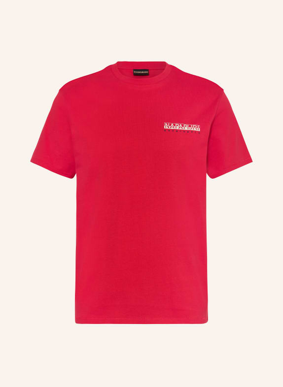 NAPAPIJRI T-shirt S-GRAS RED