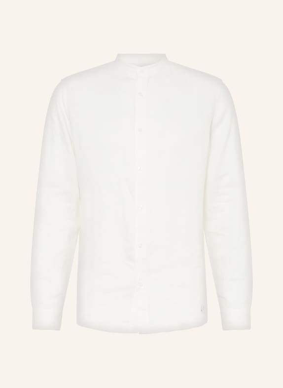 NOWADAYS Linen shirt comfort fit WHITE