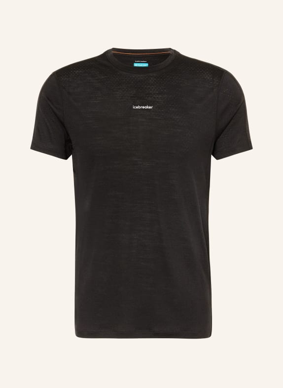 icebreaker T-shirt 125 COOL-LITE™ MERINO BLEND SPHERE III BLACK