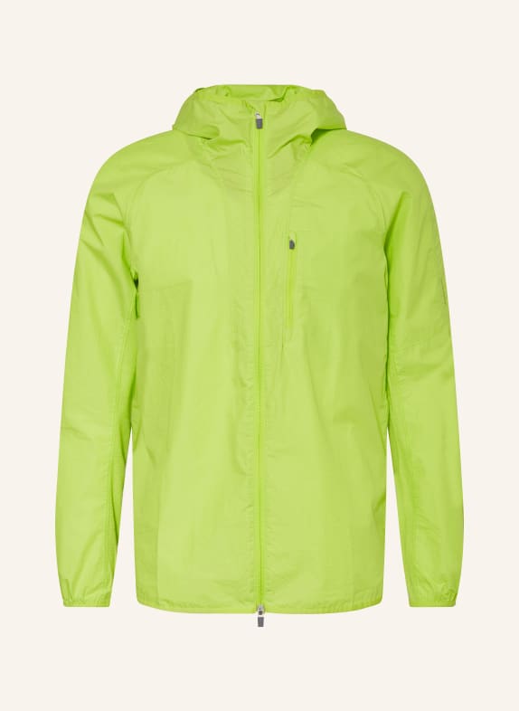 icebreaker Outdoor jacket NEON GREEN