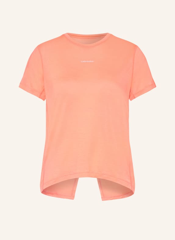 icebreaker T-shirt 125 COOL-LITE™ SPEED with merino wool LIGHT ORANGE