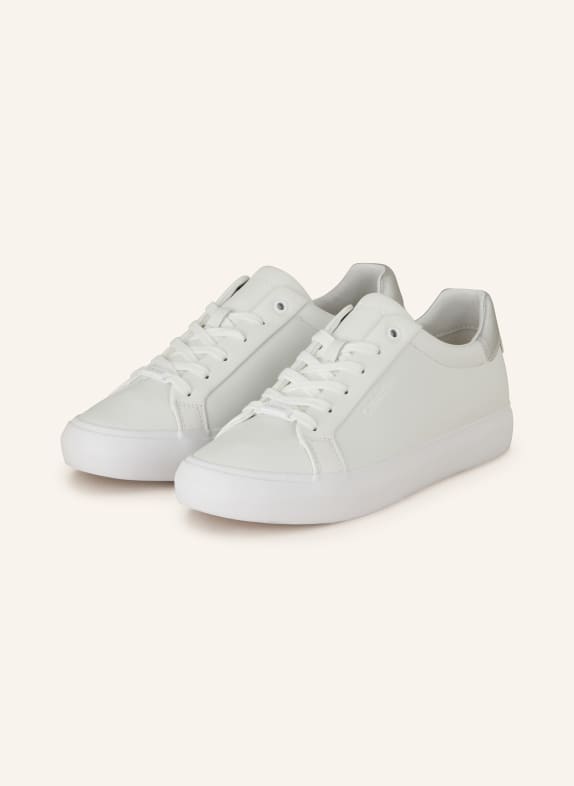 Calvin Klein Sneakers WHITE/ SILVER