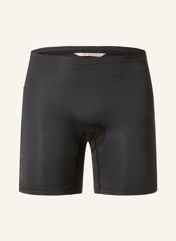 VAUDE Cycling shorts with padded insert BLACK