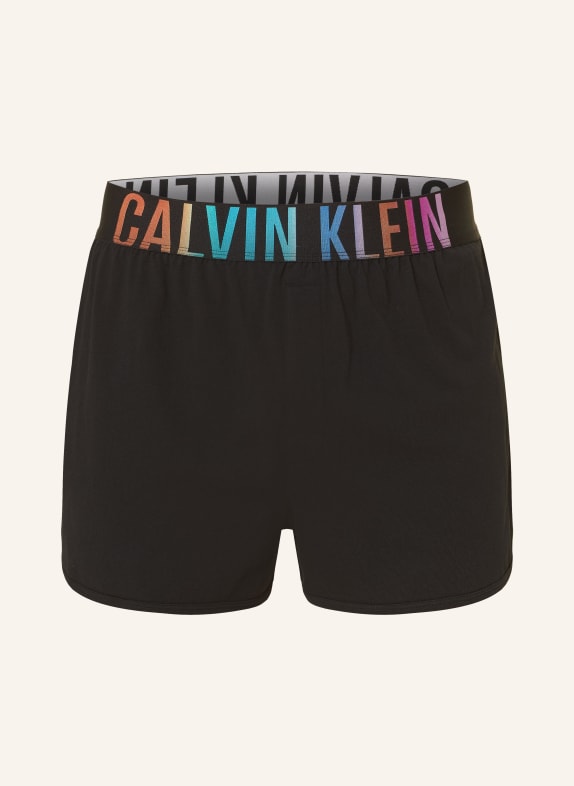 Calvin Klein Pyžamové šortky INTENSE POWER ČERNÁ