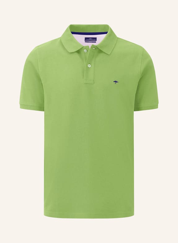 FYNCH-HATTON Piqué polo shirt GREEN