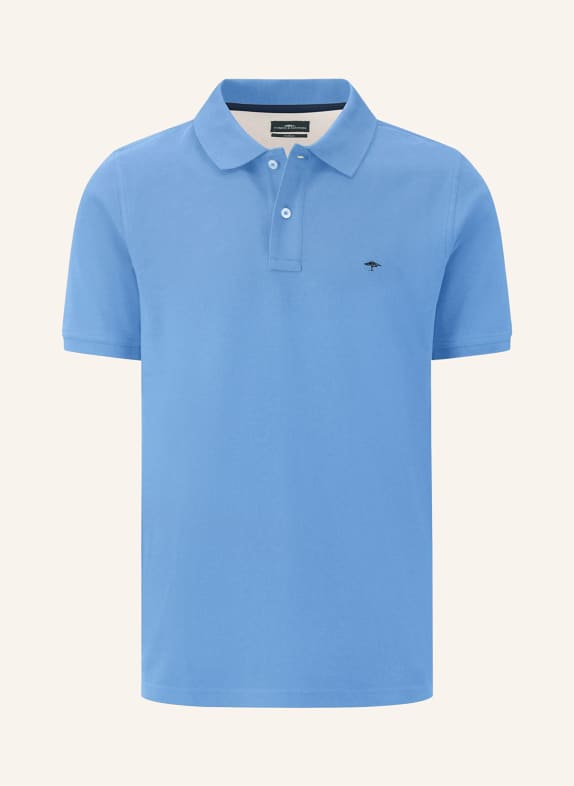 FYNCH-HATTON Piqué polo shirt LIGHT BLUE