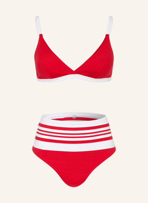 IODUS Triangle bikini CASSIOPEE RED/ WHITE