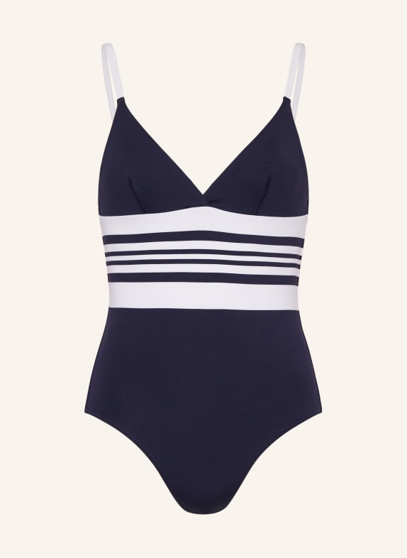 IODUS Swimsuit CASSIOPEE DARK BLUE/ WHITE