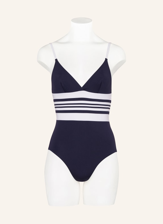 IODUS Swimsuit CASSIOPEE DARK BLUE / WHITE
