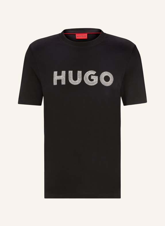 HUGO T-shirt DROCHET BLACK