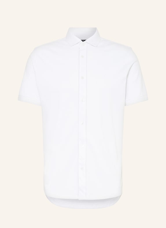 RAGMAN Short sleeve shirt modern fit WHITE