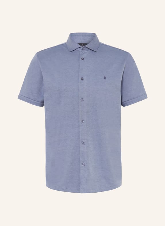 RAGMAN Short sleeve shirt modern fit BLUE