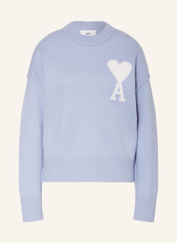 AMI PARIS Sweater LIGHT BLUE