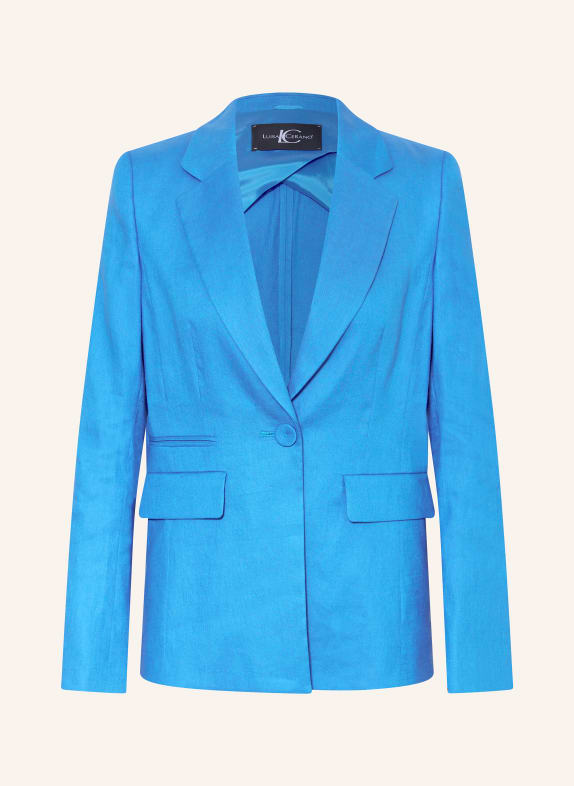 LUISA CERANO Blazer with linen BLUE