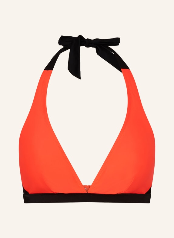 FIRE+ICE Halter neck bikini top JASMIN2 NEON ORANGE
