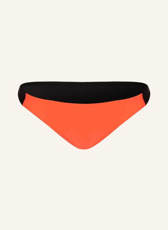 FIRE+ICE Basic bikini bottoms BACARA NEON ORANGE/ BLACK