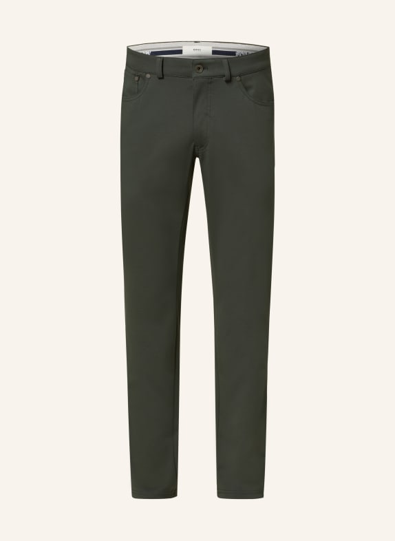BRAX Jersey trousers STYLE CHUCK modern fit OLIVE