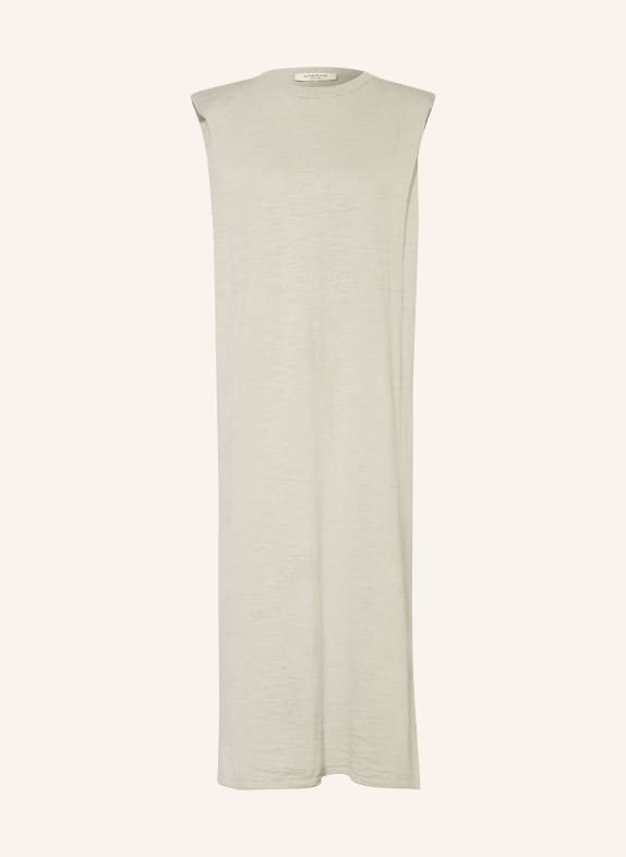 by Aylin Koenig Knit dress DEBBIE with linen LIGHT GRAY
