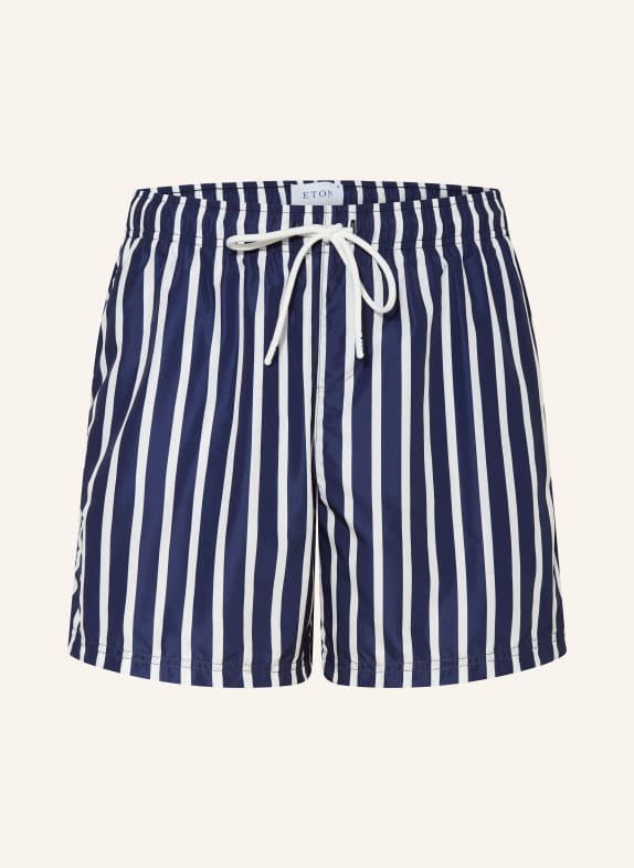 ETON Swim Shorts DARK BLUE/ WHITE