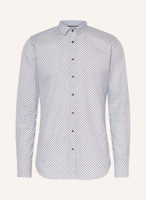 Q1 Manufaktur Shirt extra slim fit BLUE/ WHITE/ BEIGE