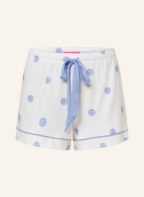 P.J.Salvage Pajama shorts WHITE/ BLUE