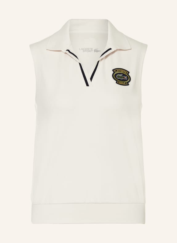 LACOSTE Funktions-Poloshirt ULTRA-DRY ECRU