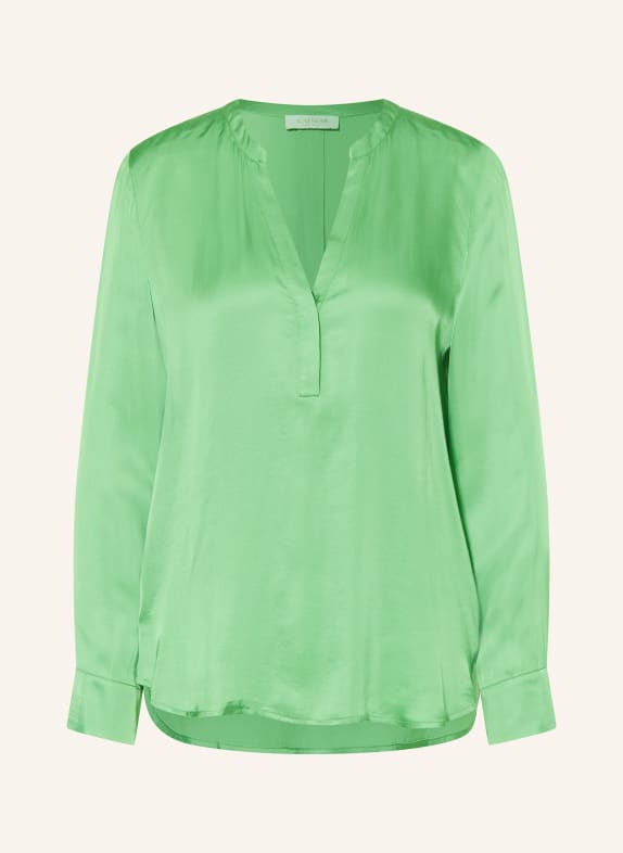 CATNOIR Satin blouse LIGHT GREEN